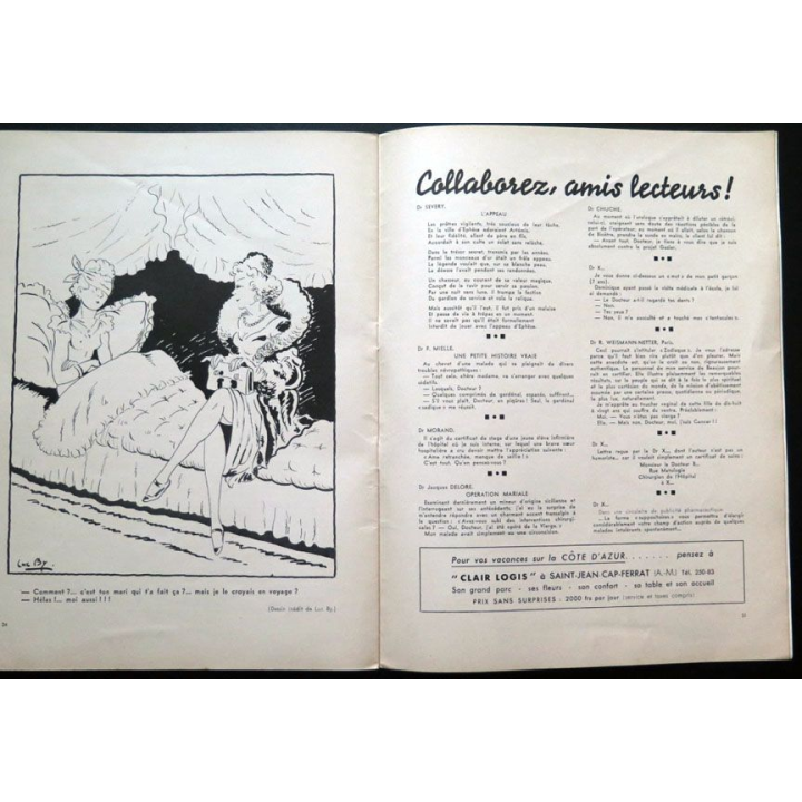 Ridendo n° 210 - Mai 1957 Humour Festival de Cannes