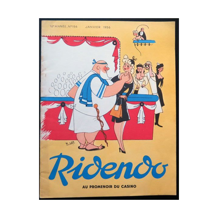 Ridendo n° 196 - Janvier 1956 Au promenoir du Casino