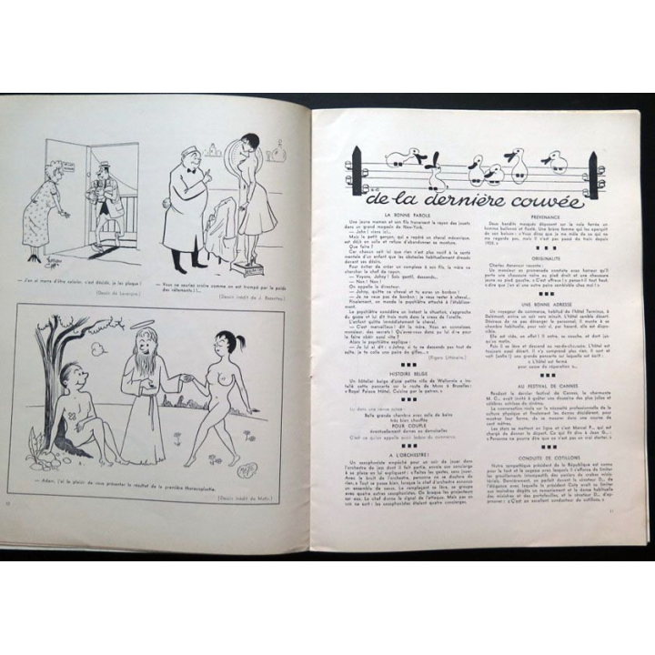 Ridendo n° 196 - Janvier 1956 Au promenoir du Casino