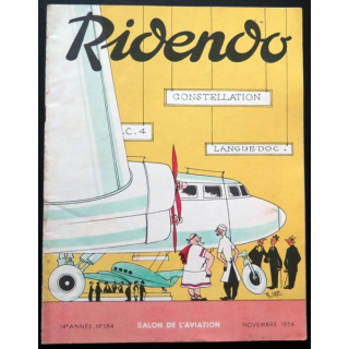 Ridendo n° 184 - Novembre 1954 Salon de l'Aviation 