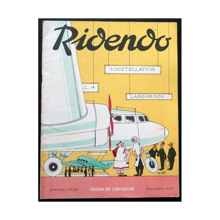 Ridendo n° 184 - Novembre 1954 Salon de l'Aviation 