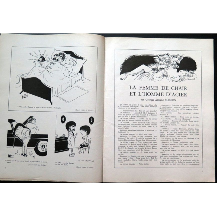 Ridendo n° 184 - Novembre 1954 Salon de l'Aviation 