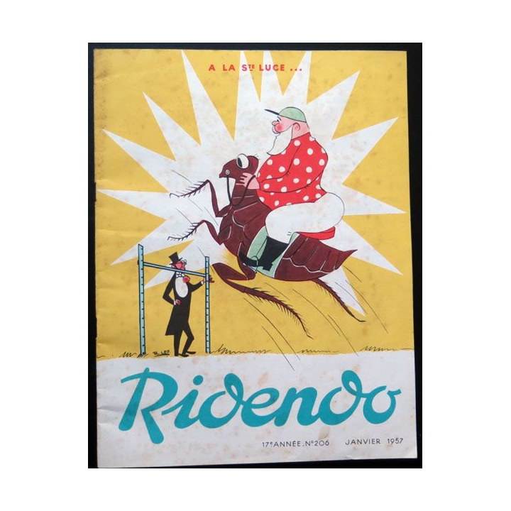 Ridendo n° 206 - Janvier 1957 A la Sainte Luce