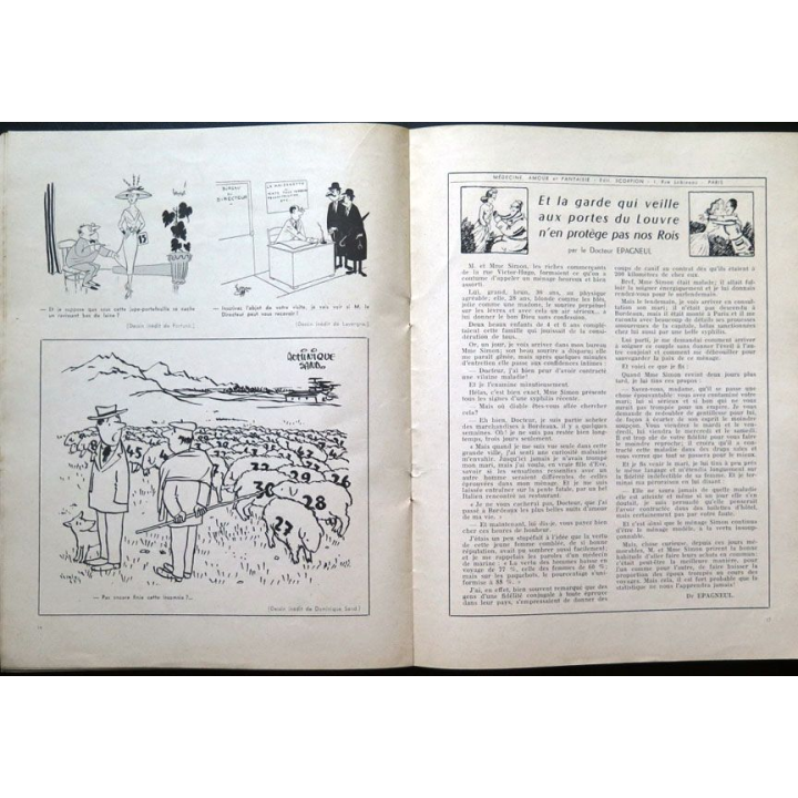 Ridendo n° 206 - Janvier 1957 A la Sainte Luce