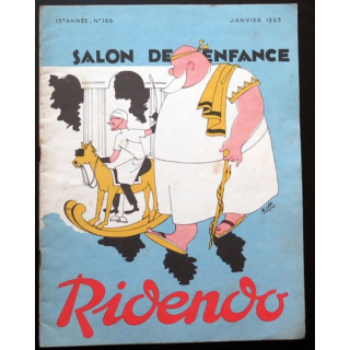 Ridendo n° 166 - Janvier 1953 Salon de l'enfance