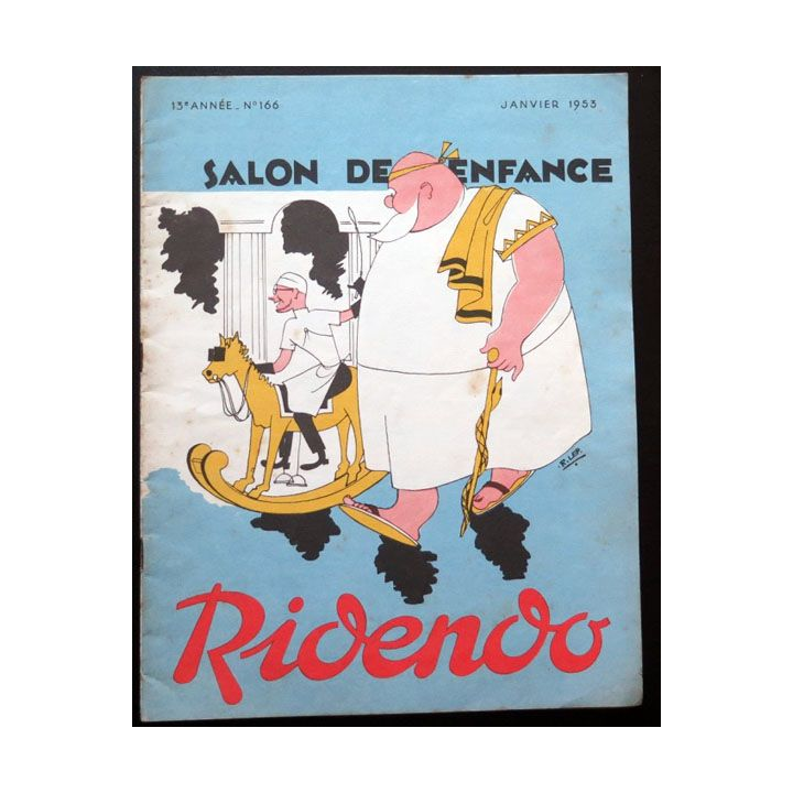 Ridendo n° 166 - Janvier 1953 Salon de l'enfance