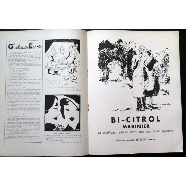 Ridendo n° 195 -Décembre 1955 Au billard 