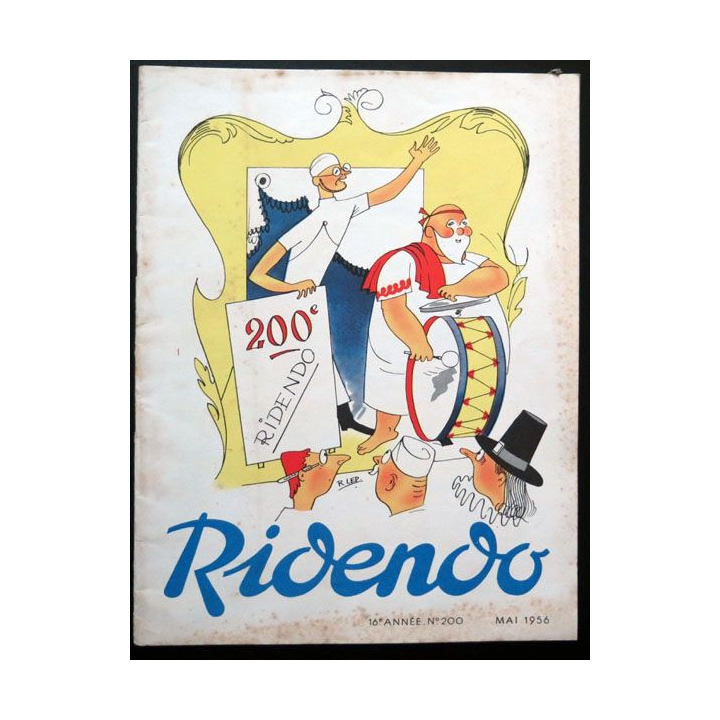 Ridendo n° 200 - Mai 1956 Humour 