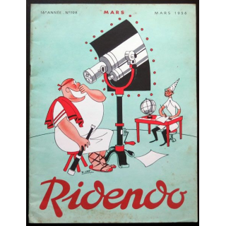 Ridendo n° 198 - Mars 1956 Humour Mars érotique