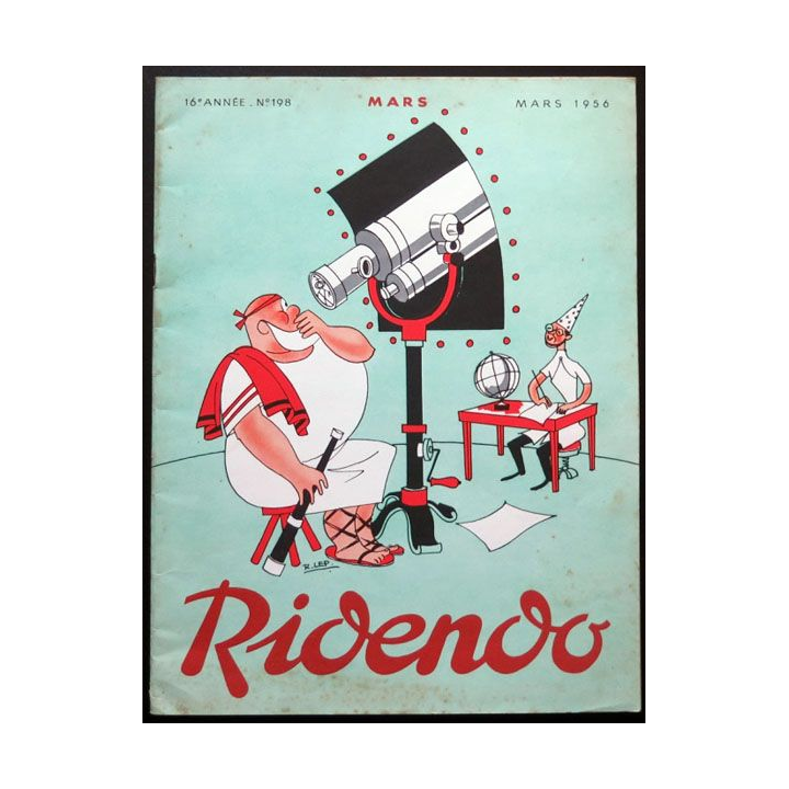 Ridendo n° 198 - Mars 1956 Humour Mars érotique