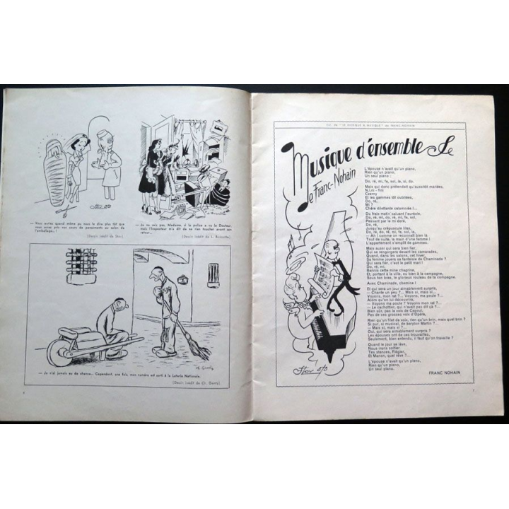 Ridendo n° 165 - Décembre 1952 Humour Vote du Budget  érotique