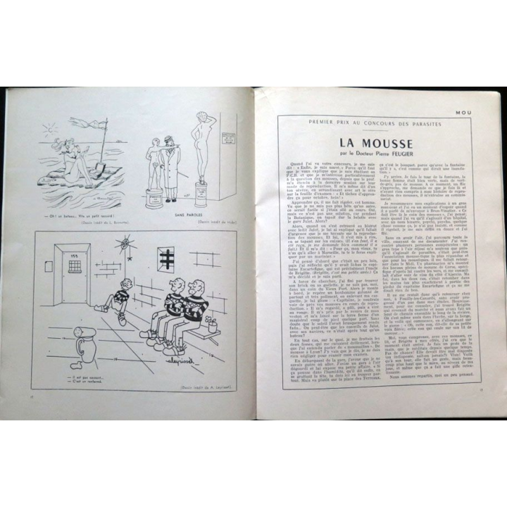 Ridendo n° 203 - Octobre 1956 Humour Au cirque érotique
