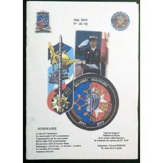 CATALOGUE DE L'AMICALE DU 35° RAP mai 2019 N°18/2 Colonel Beltrame