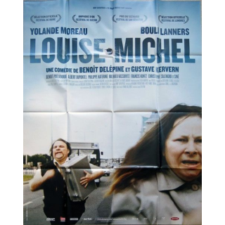 AFFICHE FILM : affiche de cinéma du film "Louise Michel" de 2008 dimension 115 x 158 cm (E018)