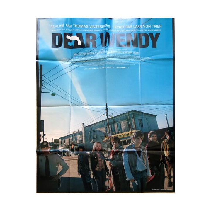 AFFICHE FILM : affiche de cinéma du film "Dear Wendy" de 2005 dimension 115 x 158 cm (E018)