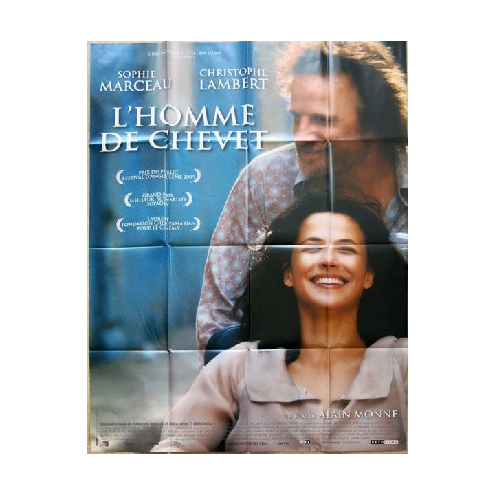 AFFICHE FILM : affiche de cinéma du film " L'Homme de chevet " de 2009 dimension  dimension 115 x 158 cm (E019)