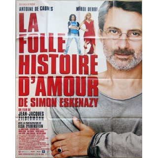 AFFICHE FILM : affiche de cinéma du film " La folle histoire d'amour de Simon Eskenazy " 115 x 158 cm (E019)