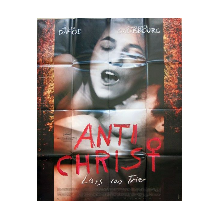 AFFICHE FILM : affiche de cinéma du film " AntiChrist " dimension 40 x 55 cm (E001)