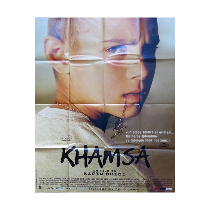 AFFICHE FILM : affiche de cinéma du film "Khamsa" 2008 dimension 115 x 158 cm (E021)