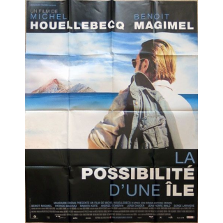 AFFICHE FILM : affiche de cinéma du film "La possibilité d'une île" 2008 dimension 115 x 158 cm (E021)
