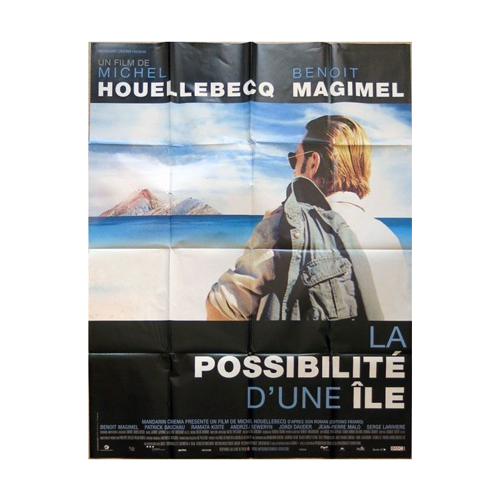 AFFICHE FILM : affiche de cinéma du film "La possibilité d'une île" 2008 dimension 115 x 158 cm (E021)