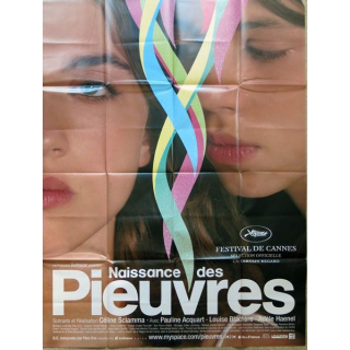 AFFICHE FILM : affiche de cinéma du film "Naissance des pieuvres" 2007 dimension 115 x 158 cm(E021)