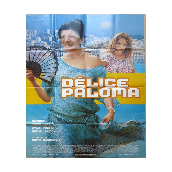 AFFICHE FILM : affiche de cinéma du film "Délice Paloma" 2007 dimension 115 x 158 cm (E021)