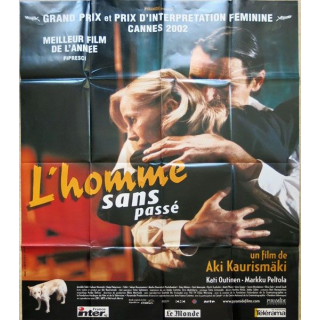 AFFICHE FILM : affiche de cinéma du film "L'Homme sans passé" 2002 dimension 115 x 158 cm (E021)