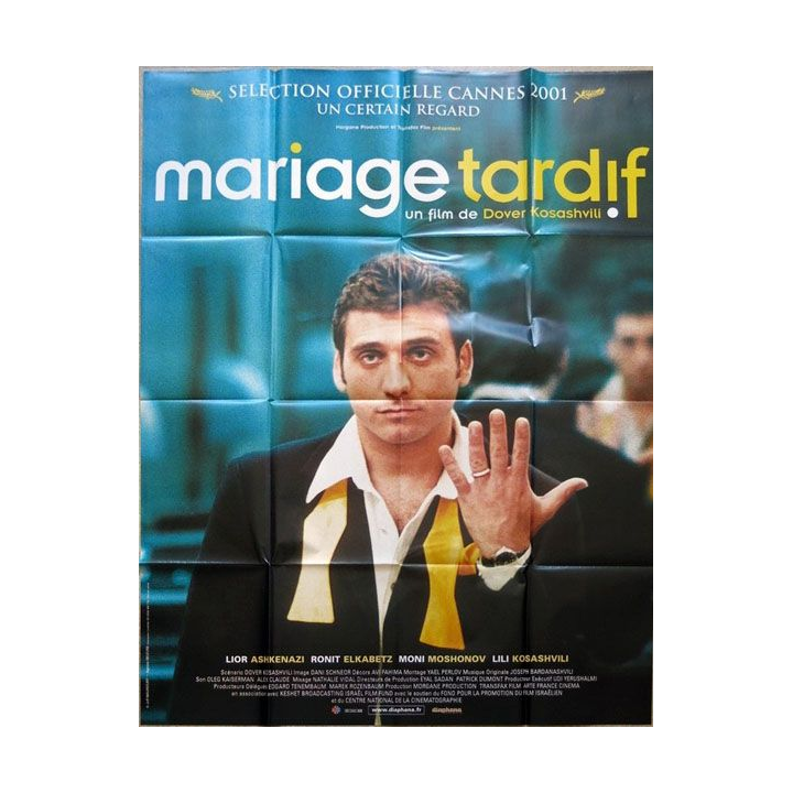 AFFICHE FILM : affiche de cinéma du film "Mariage tardif" 2001 dimension 115 x 158 cm (E021)