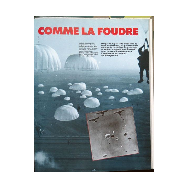 Troupes d'Elite volume n° 11 sur commandos, plongeurs et parachutistes