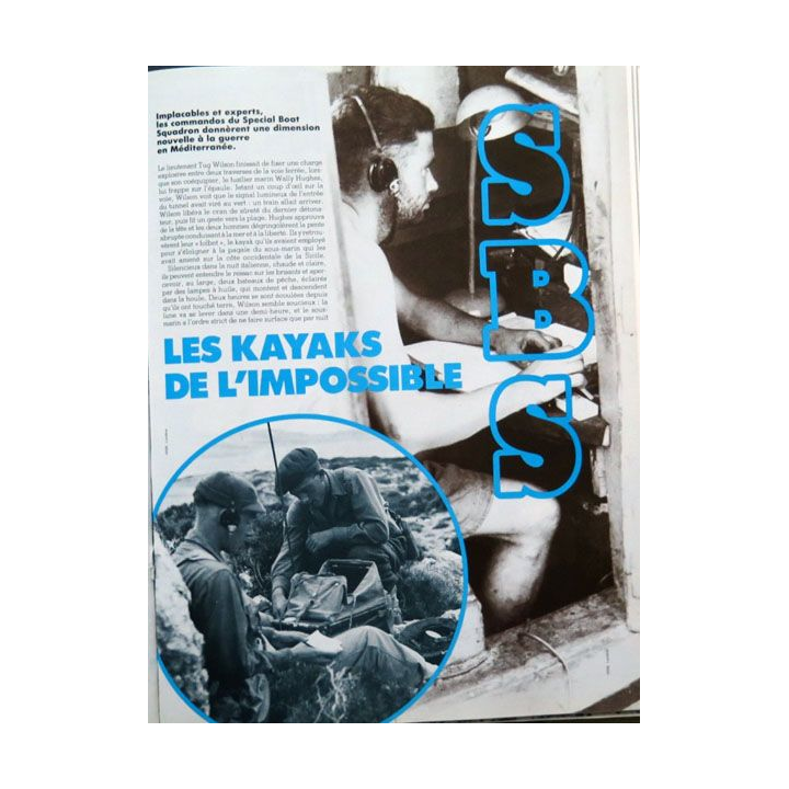 Troupes d'Elite volume n° 2 sur commandos, plongeurs et parachutistes