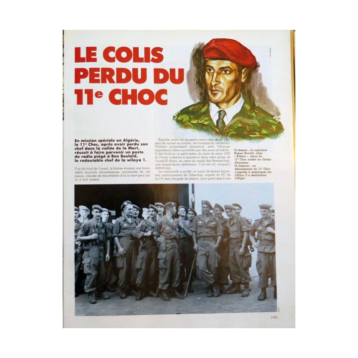 Troupes d'Elite volume n° 7 sur commandos, plongeurs et parachutistes