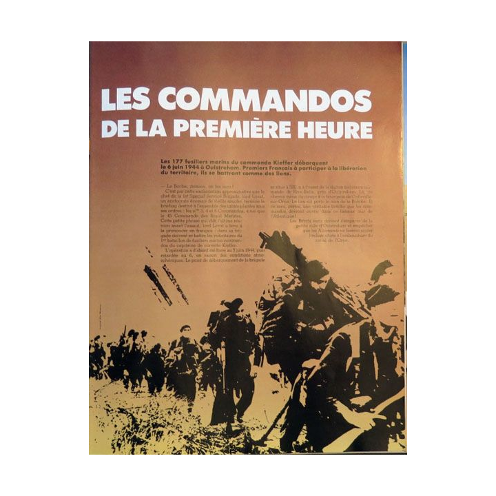Troupes d'Elite volume n° 1 sur commandos, plongeurs et parachutistes