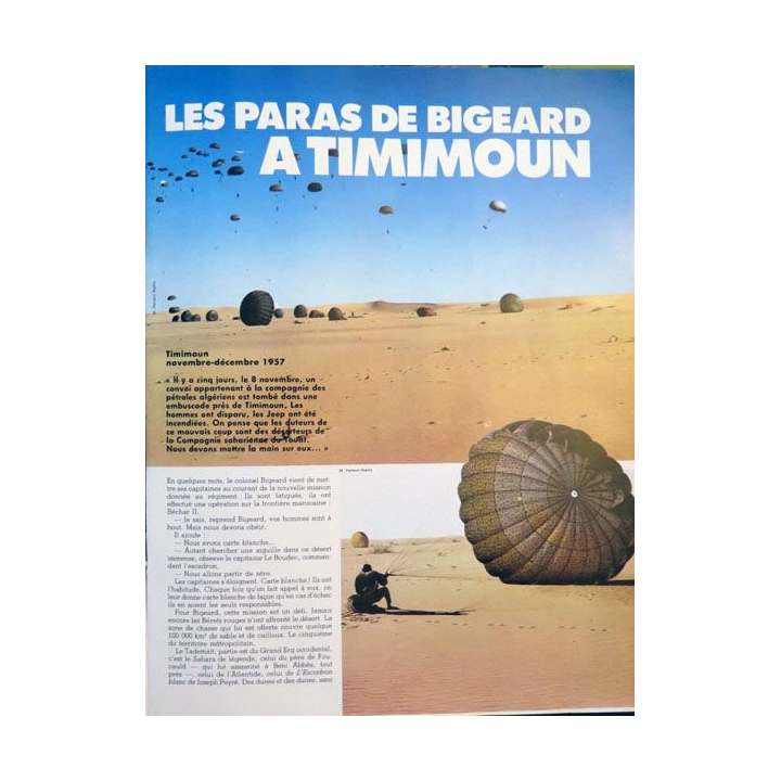Troupes d'Elite volume n° 1 sur commandos, plongeurs et parachutistes
