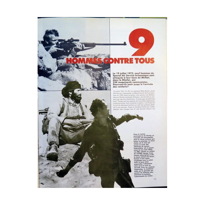 Troupes d'Elite volume n° 1 sur commandos, plongeurs et parachutistes