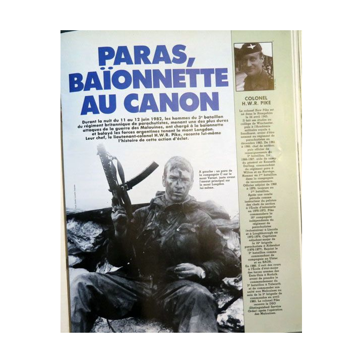 Troupes d'Elite volume n° 3 sur commandos, plongeurs et parachutistes