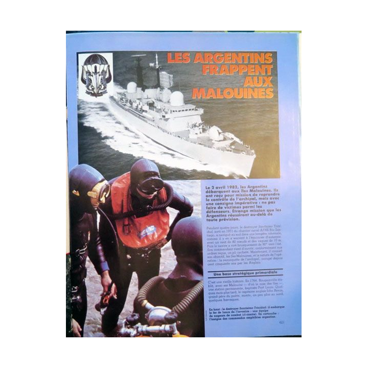 Troupes d'Elite volume n° 3 sur commandos, plongeurs et parachutistes