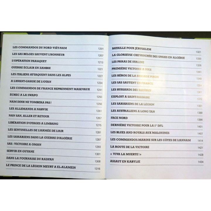 Troupes d'Elite volume n° 6 sur commandos, plongeurs et parachutistes