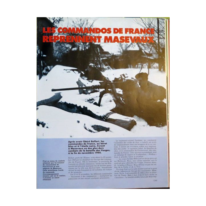 Troupes d'Elite volume n° 6 sur commandos, plongeurs et parachutistes