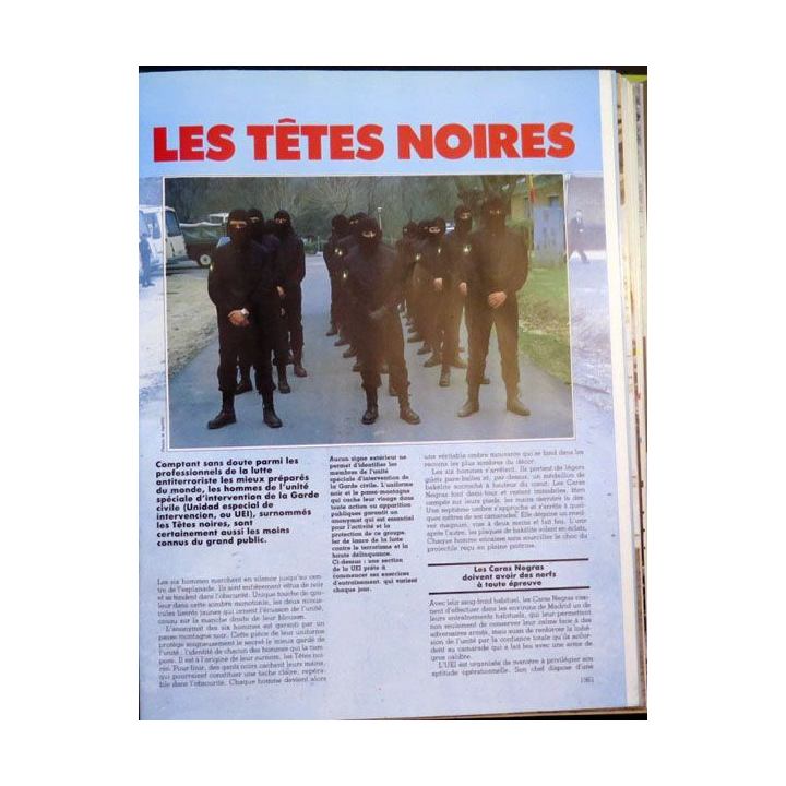 Troupes d'Elite volume n° 9 sur commandos, plongeurs et parachutistes