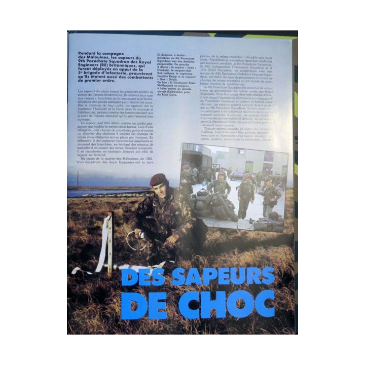 Troupes d'Elite volume n° 9 sur commandos, plongeurs et parachutistes