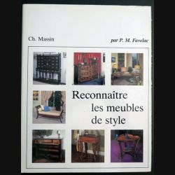 Reconnaitre les meubles de style de P.M Favelac  Ed Massin