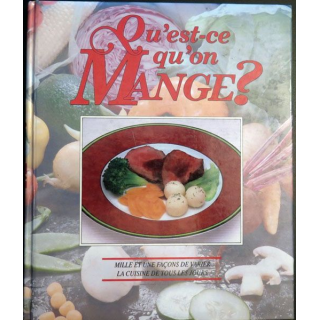 Qu'est-ce qu'on mange ? Editions T.D.S Litteral