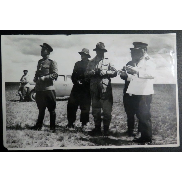 URSS : photo les généraux du Zabaïkalsky front aout 1945