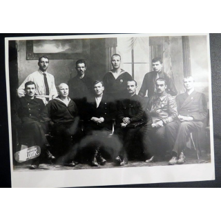 URSS : photo 24 x  18 cm Commissaires de la marine révolutionnaire 1921