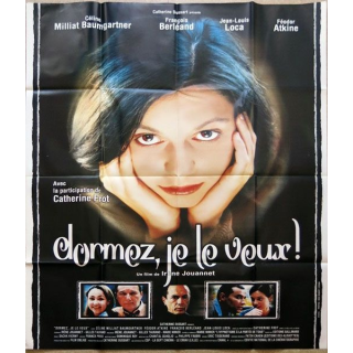 AFFICHE FILM : affiche de cinéma du film "Dormez je le veux" 1998 dimension 115 x 158 cm (E022)