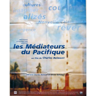 AFFICHE FILM : affiche de cinéma du film "Les médiateurs du Pacifique" de 1997 dimension 115 x 158 cm (E022)