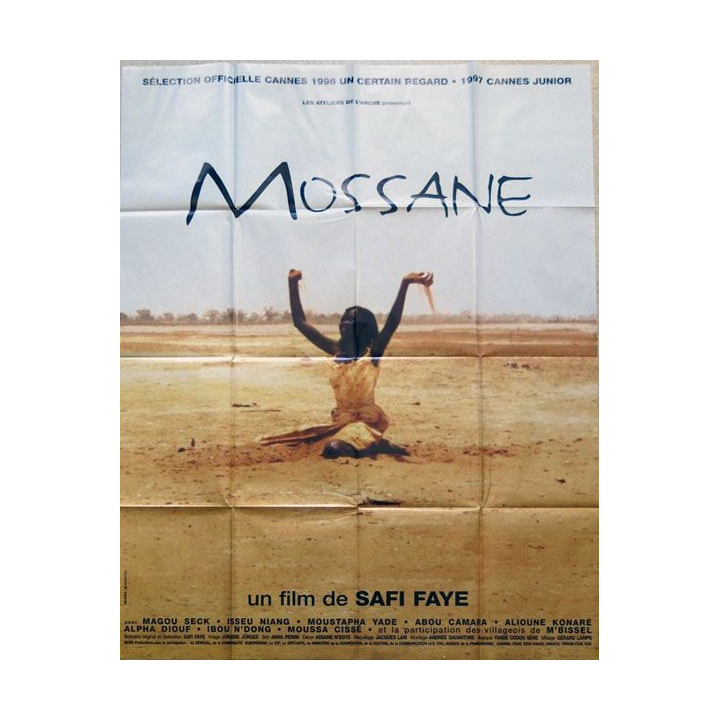 AFFICHE FILM : affiche de cinéma du film "Mossane" de 1998 dimension 115 x 158 cm (E022)