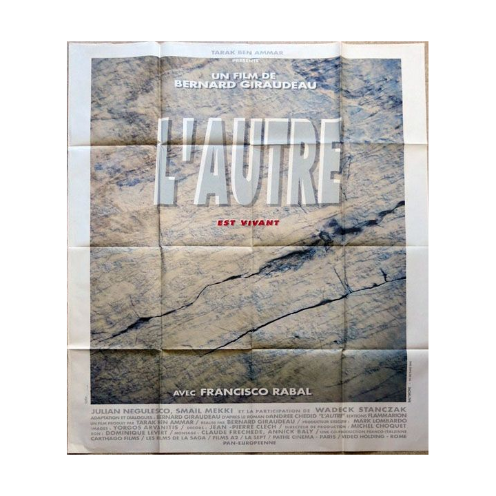 AFFICHE FILM : affiche de cinéma du film "L'Autre" de 1991 dimension 115 x 158 cm (E022)