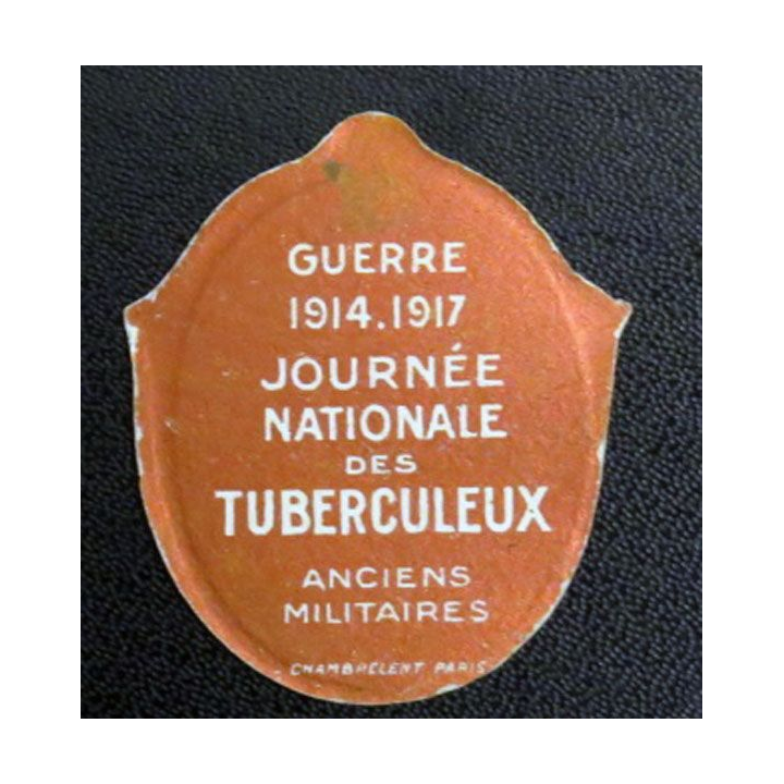 Journée nationale des tuberculeux anciens militaires guerre 1914-1917